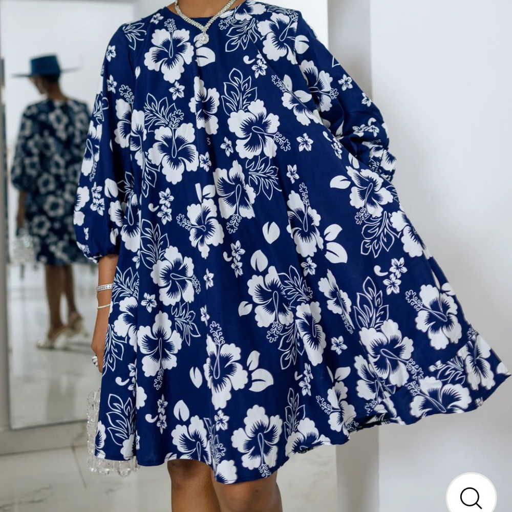 African print babydally dress size Large/X-Large